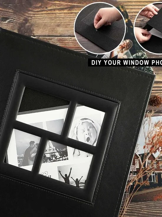 Photo Album 4x6 500 Pockets Photo, Extra Large Capacity Family Wedding Picture A - Picture 6 of 8